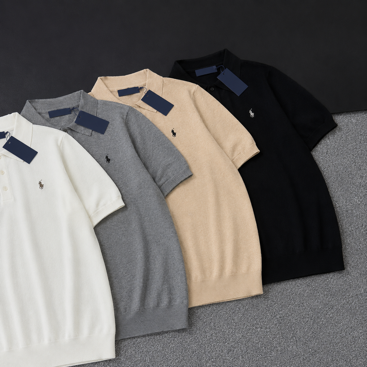 Ralph Lauren Cotton Knit Polo Shirt