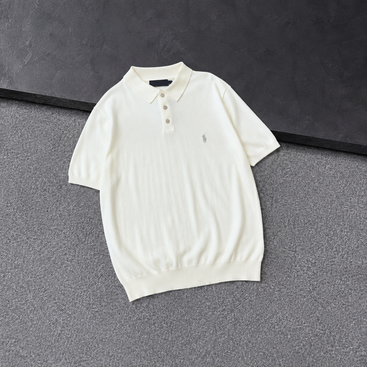 Ralph Lauren Cotton Knit Polo Shirt