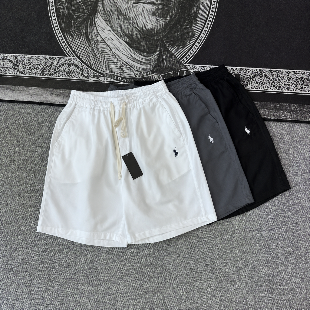 Ralph Lauren Pants Linen Drawstring Pony Shorts