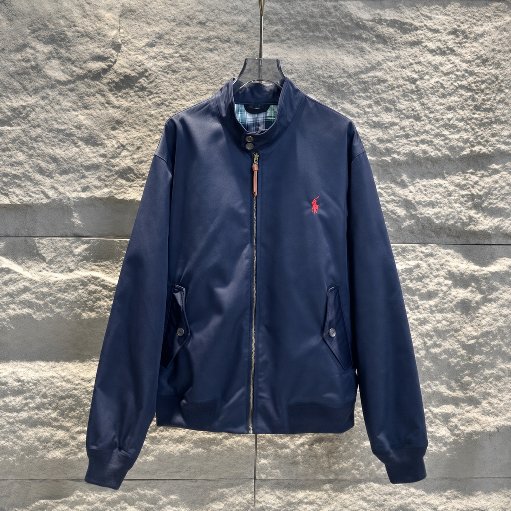 Ralph Lauren Outerwear Stand-Collar Zip Jacket