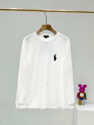 Ralph Lauren T-shirt Essential Pony Logo Long Sleeve Crew Neck Tee