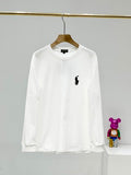 Ralph Lauren T-shirt Essential Pony Logo Long Sleeve Crew Neck Tee