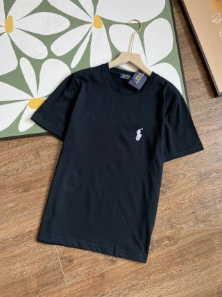 Ralph Lauren T-shirt Classic Pony Logo Mercerized Cotton Crew Neck Tee