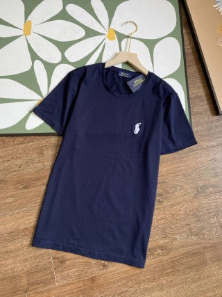 Ralph Lauren T-shirt Classic Pony Logo Mercerized Cotton Crew Neck Tee