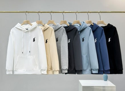 Ralph Lauren Sweatshirt Signature Pony Embroidered Pullover Hoodie