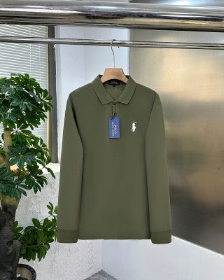 Ralph Lauren Slim Fit Long Sleeve Polo Shirt