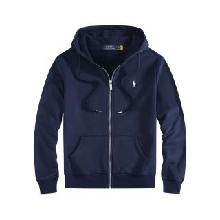 Ralph Lauren Essential Outerwear Double Knit Hooded Jacket