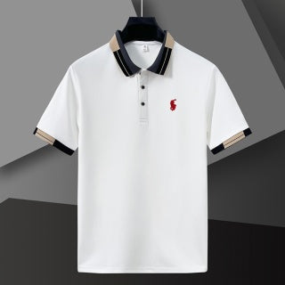 Ralph Lauren Polo Shirt Contrast Tipped Piqué Mesh Polo