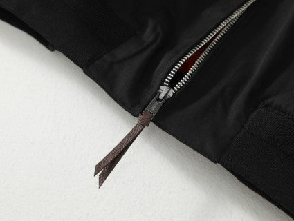 Ralph Lauren Outerwear Embroidered Harrington Zip Jacket