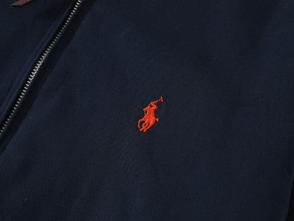 Ralph Lauren Outerwear Embroidered Harrington Zip Jacket