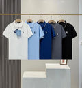 Ralph Lauren Half Zip Silk Blend Mesh Polo Shirt