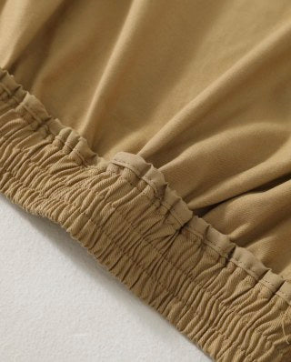 Ralph Lauren Outerwear Washed Twill Cropped Zip Jacket