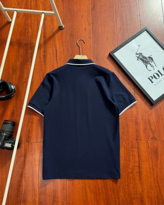 Ralph Lauren Polo Shirt Contrast Trim Cotton Piqué Polo