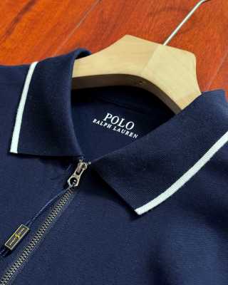 Ralph Lauren Polo Shirt Contrast Trim Cotton Piqué Polo