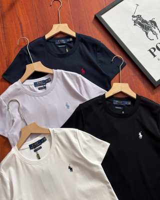 Ralph Lauren T-shirt Women’s Embroidered Logo Crewneck Tee