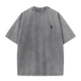 Ralph Lauren T-shirt Vintage Graphic Pony Logo Crew Neck Tee