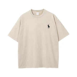 Ralph Lauren T-shirt Vintage Graphic Pony Logo Crew Neck Tee