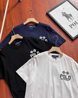 Ralph Lauren T-shirt Graphic Polo Logo Crew Neck Tee