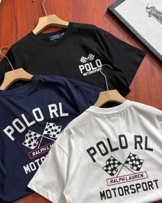 Ralph Lauren T-shirt Graphic Polo Logo Crew Neck Tee