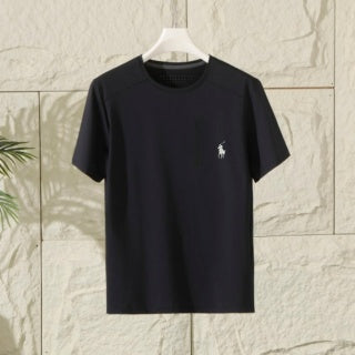 Ralph Lauren T-shirt Zip Pocket Pony Logo Crew Neck Tee