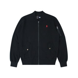 Ralph Lauren Outerwear Logo Embroidered Bomber Jacket