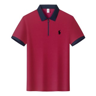Ralph Lauren Contrast Zip Polo Shirt