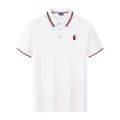 Ralph Lauren Tipped Trim Red Pony Polo Shirt