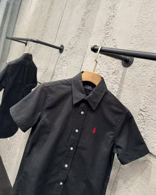 Ralph Lauren Shirt Unisex Oxford Short Sleeve Button-Down