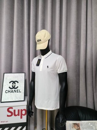 Ralph Lauren Contrast Trim Cotton Polo Shirt