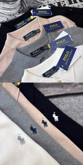 Ralph Lauren Cotton Knit Polo Shirt