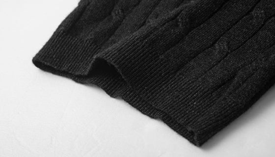 Ralph Lauren Cable Knit Collar Polo Shirt