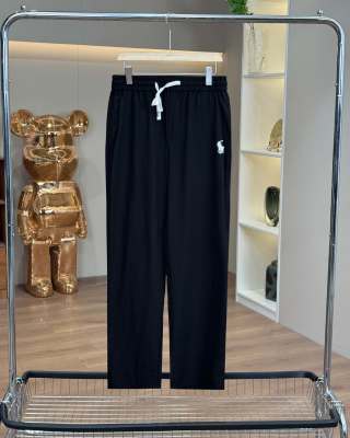 Ralph Lauren Pants Lyocell Linen Blend Straight Leg Trousers