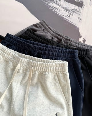 Ralph Lauren Pants Embroidered Logo Elastic-Waist Shorts