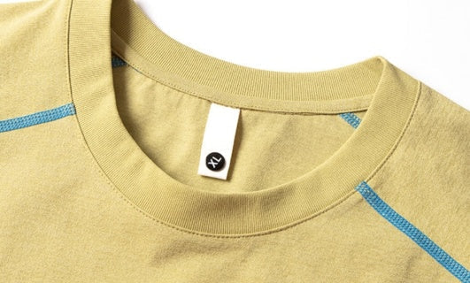 Ralph Lauren T-shirt Contrast Piping Oversized Crewneck Tee