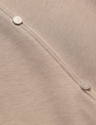 Ralph Lauren Sweatshirt Rivet-Shoulder Short Sleeve Crewneck