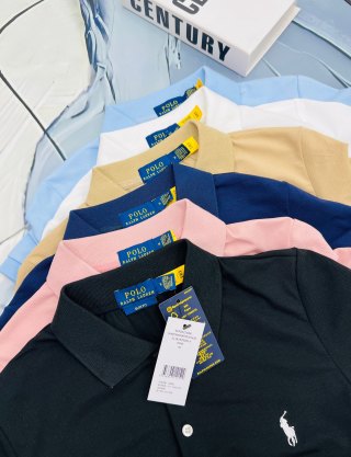 Ralph Lauren Women's Slim Fit Cotton Piqué Pony Polo Shirt