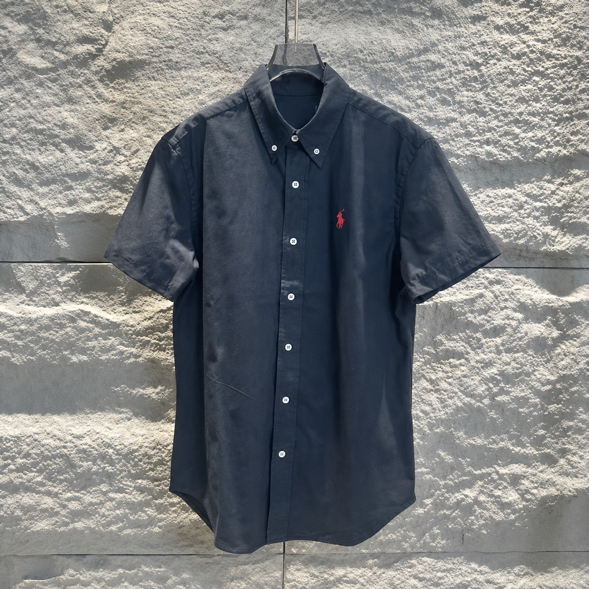 Ralph Lauren Shirt Oxford Short Sleeve Button Down Casual Shirt