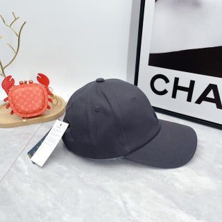 Ralph Lauren Hat Charcoal Gray Tonal Pony Baseball Cap