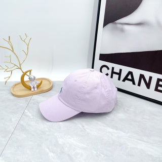Ralph Lauren Hat Lilac Pink Blue Pony Soft-Crown Baseball Cap