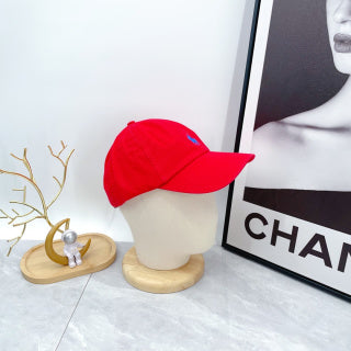 Ralph Lauren Hat Signal Red Blue Pony Low-Profile Baseball Cap