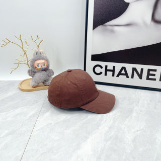 Ralph Lauren Hat Cocoa Brown Baseball Cap with Front Polo Bear Embroidery