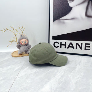 Ralph Lauren Hat Muted Olive Baseball Cap with Front Polo Bear Embroidery
