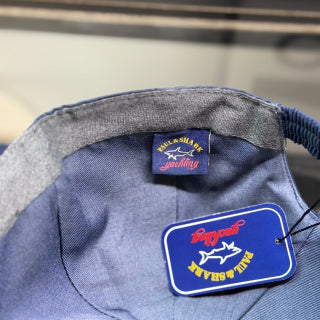 Ralph Lauren Hat Deep Royal Blue Baseball Cap with Multicolor Front Embroidery