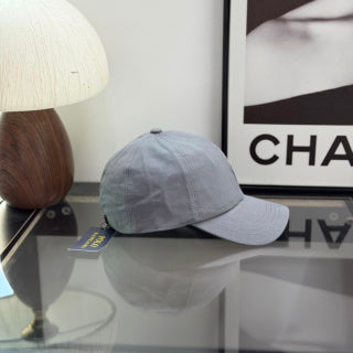 Ralph Lauren Hat Light Blue Gray Baseball Cap with Navy Pony Embroidery and POLO Buckle Back