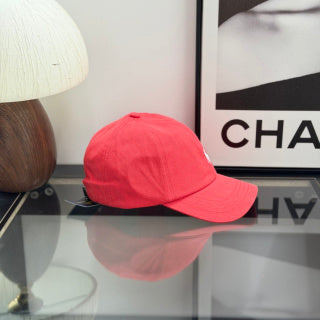 Ralph Lauren Hat Bright Red Baseball Cap with White Pony Embroidery and POLO Back Strap