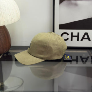 Ralph Lauren Hat Khaki Olive Baseball Cap with Navy Pony Embroidery and Blue POLO Back
