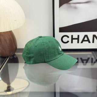 Ralph Lauren Hat Forest Green Baseball Cap with White Pony Embroidery