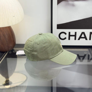 Ralph Lauren Hat Sage Olive Baseball Cap with Beige Pony Embroidery