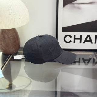 Ralph Lauren Hat Black Baseball Cap with White Pony Embroidery