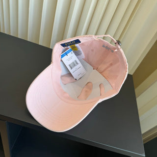 Ralph Lauren Hat Blush Pink Aqua Pony Washed Baseball Cap